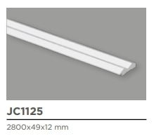 Terminale in polimero per DOGA JC1074 Ard Italia JC1125 misura 2800x12x49 mm modello TRIANGLE