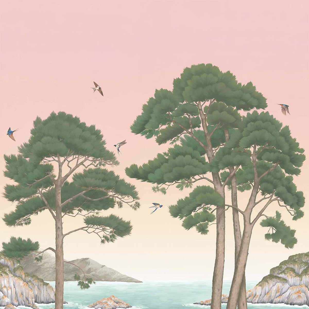 Carta da parati Osborne &amp; Little Coastline W7680-01