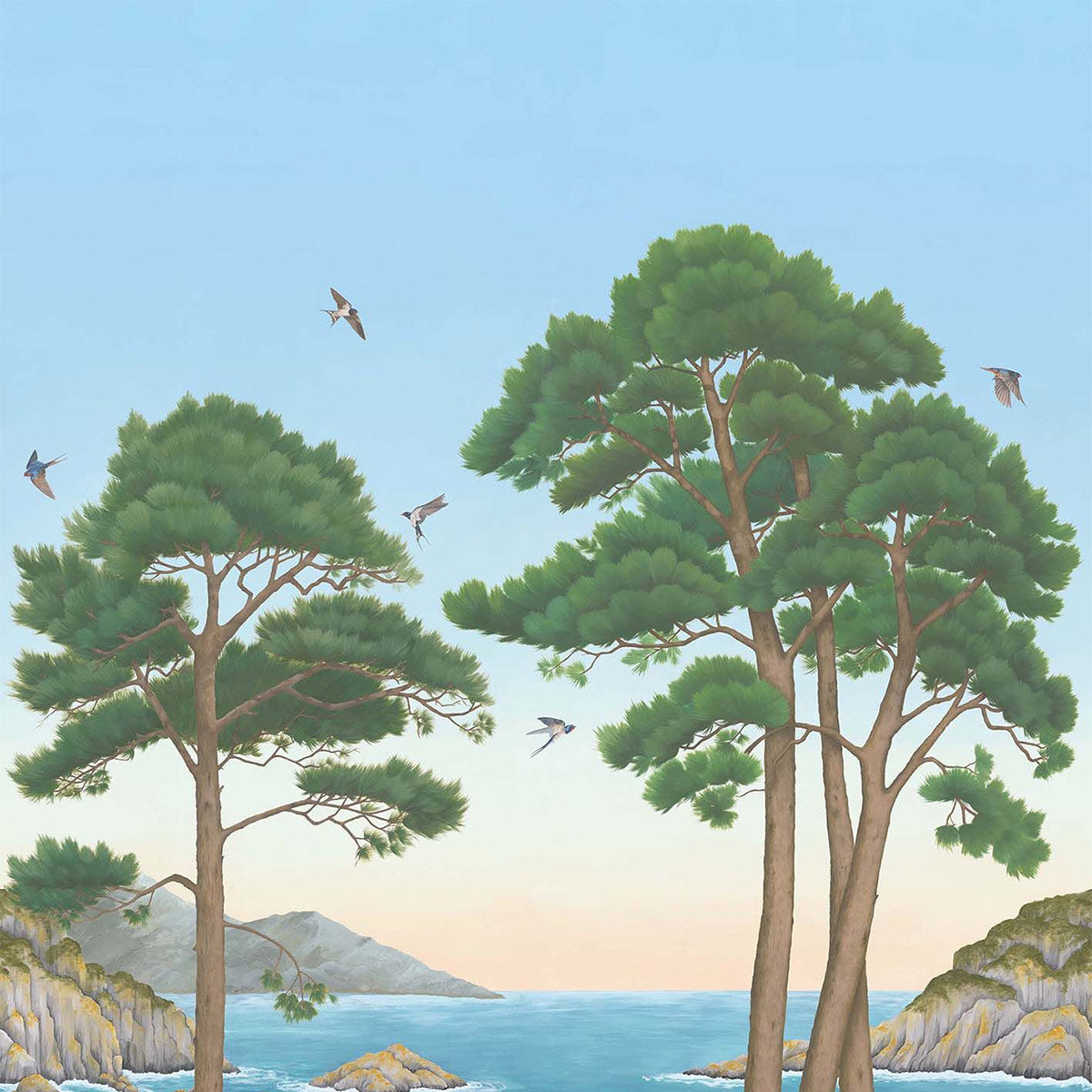 Carta da parati Osborne &amp; Little Coastline W7680-03
