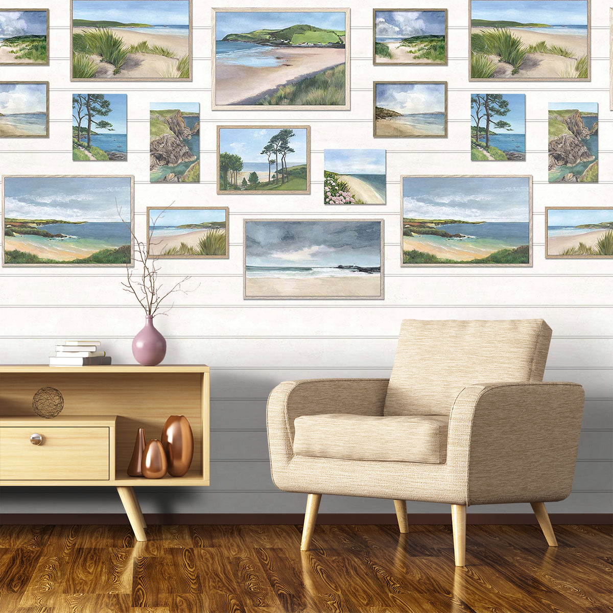 Carta da parati Osborne &amp; Little Seascape W7681-01