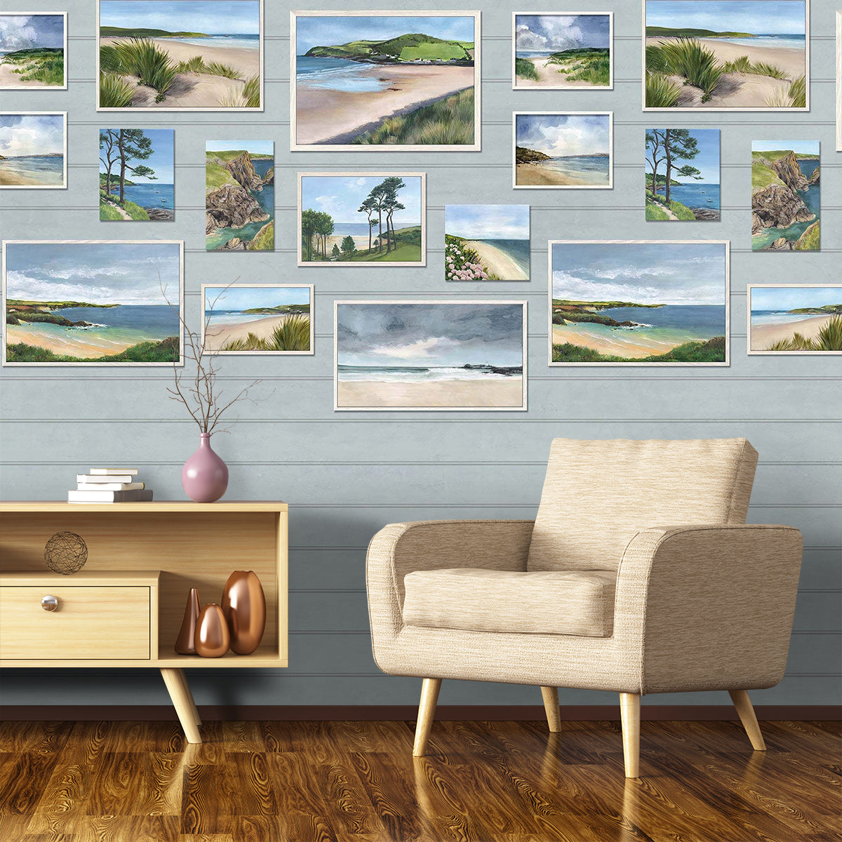 Carta da parati Osborne &amp; Little Seascape W7681-02