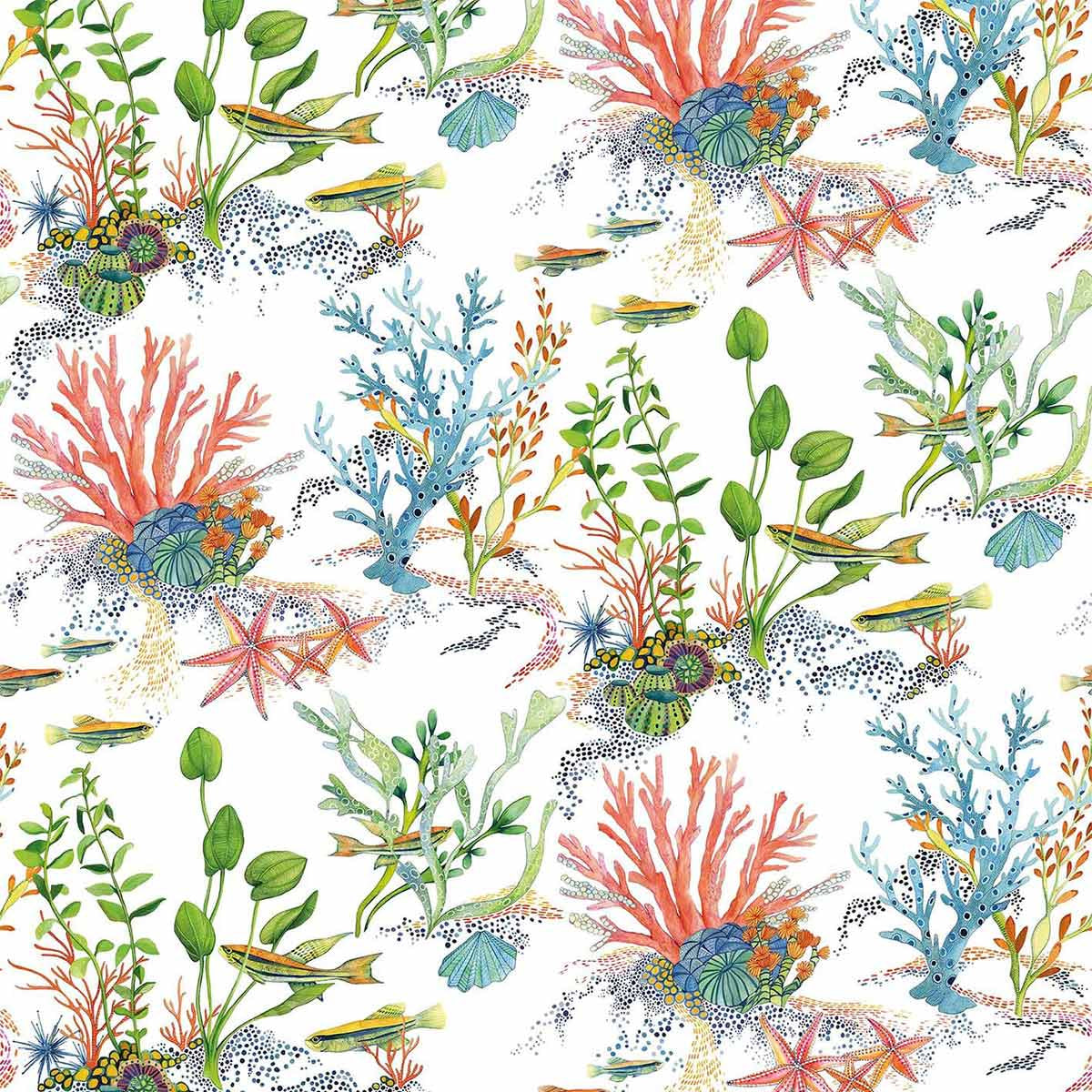 Carta da parati Osborne & Little Coralline W7682-01
