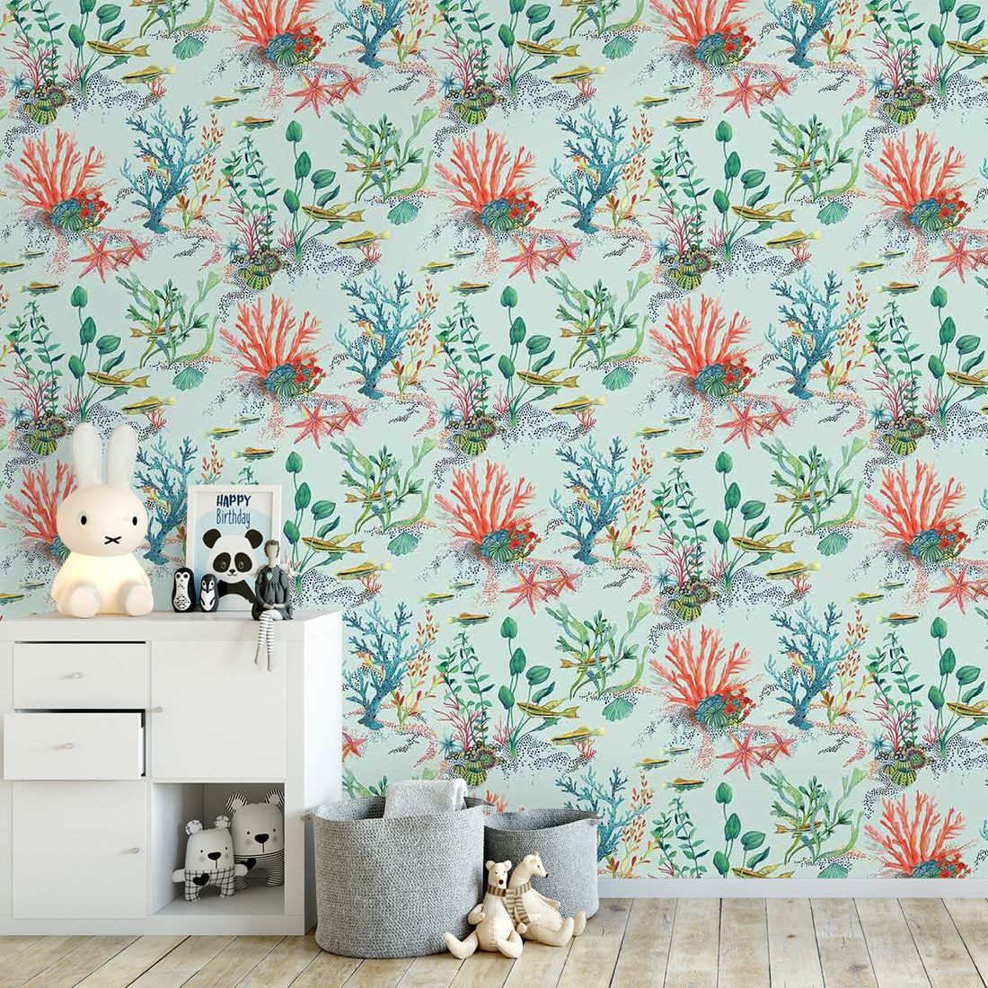 Carta da parati Osborne &amp; Little Coralline W7682-02