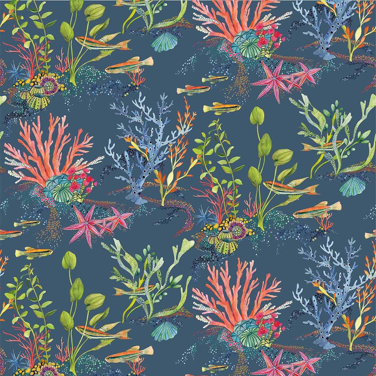 Carta da parati Osborne & Little Coralline W7682-03