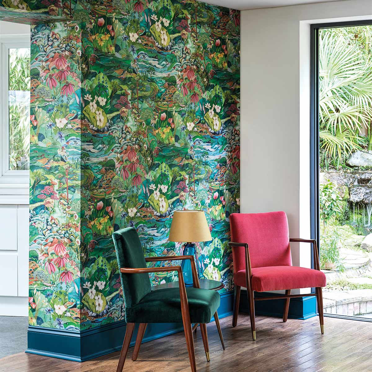 Carta da parati Osborne &amp; Little Trebah W7685-01