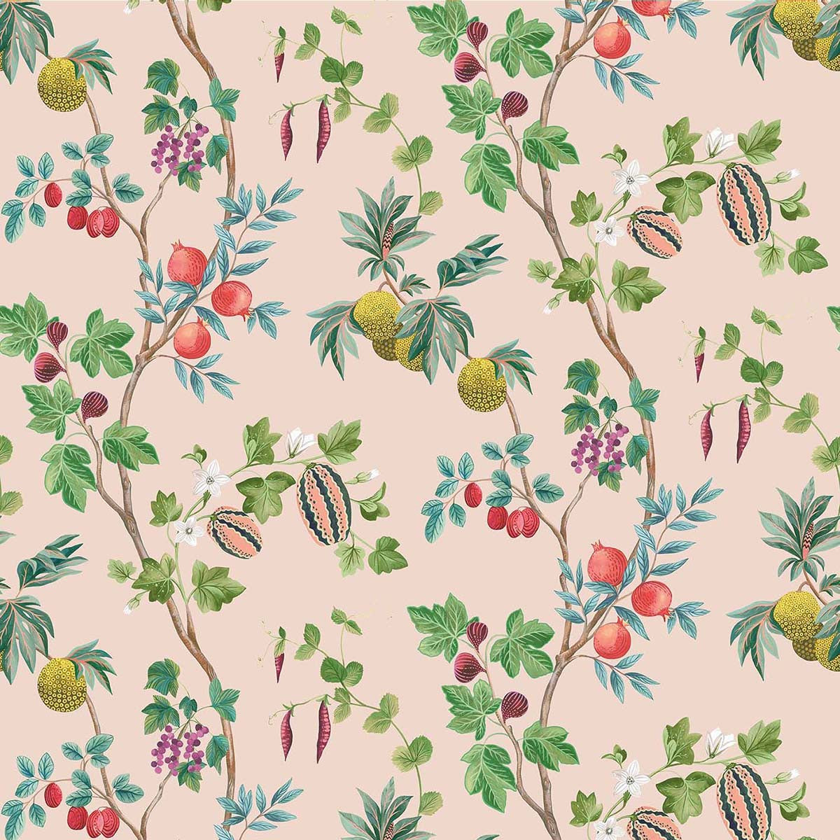 Carta da parati Osborne & Little Orchard W7686-04