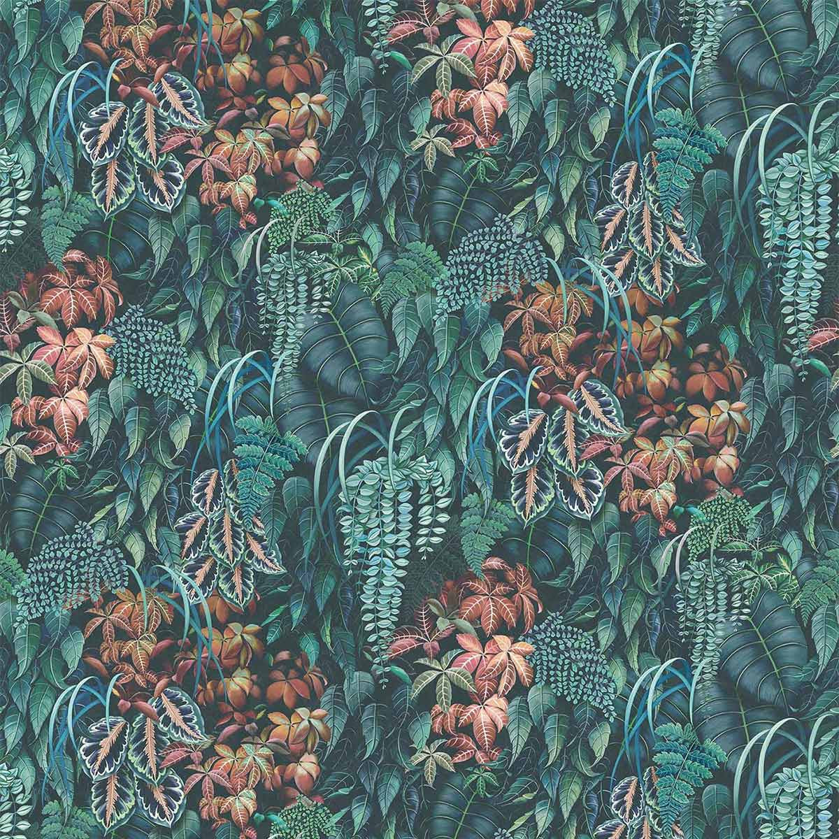 Carta da parati Osborne & Little Green Wall W7687-01