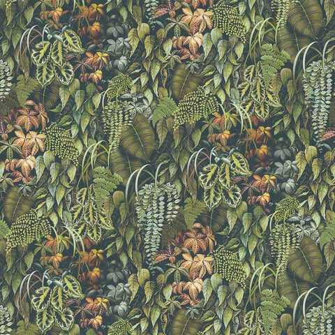 Carta da parati Osborne & Little Green Wall W7687-02