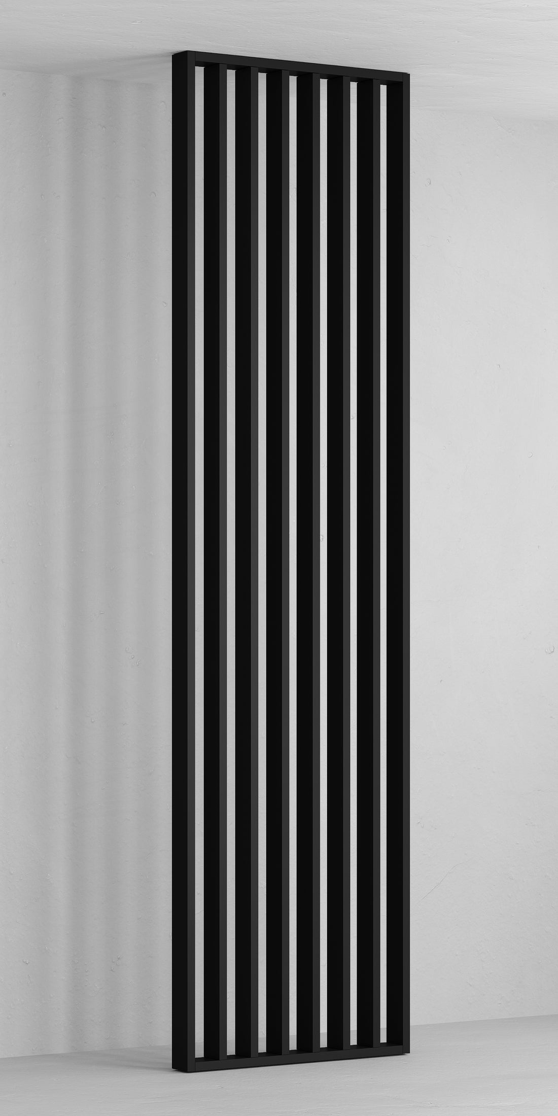 KIT PARETE DIVISORA BLACK IN MDF H.275X58CM SPESSORE 6,5CM