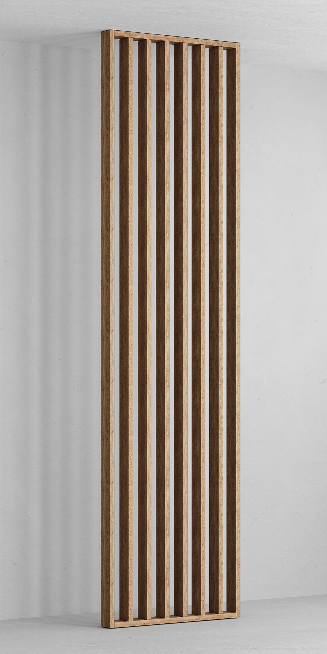 KIT PARETE DIVISORA NATURAL IN MDF H.275X58CM SPESSORE 6,5CM