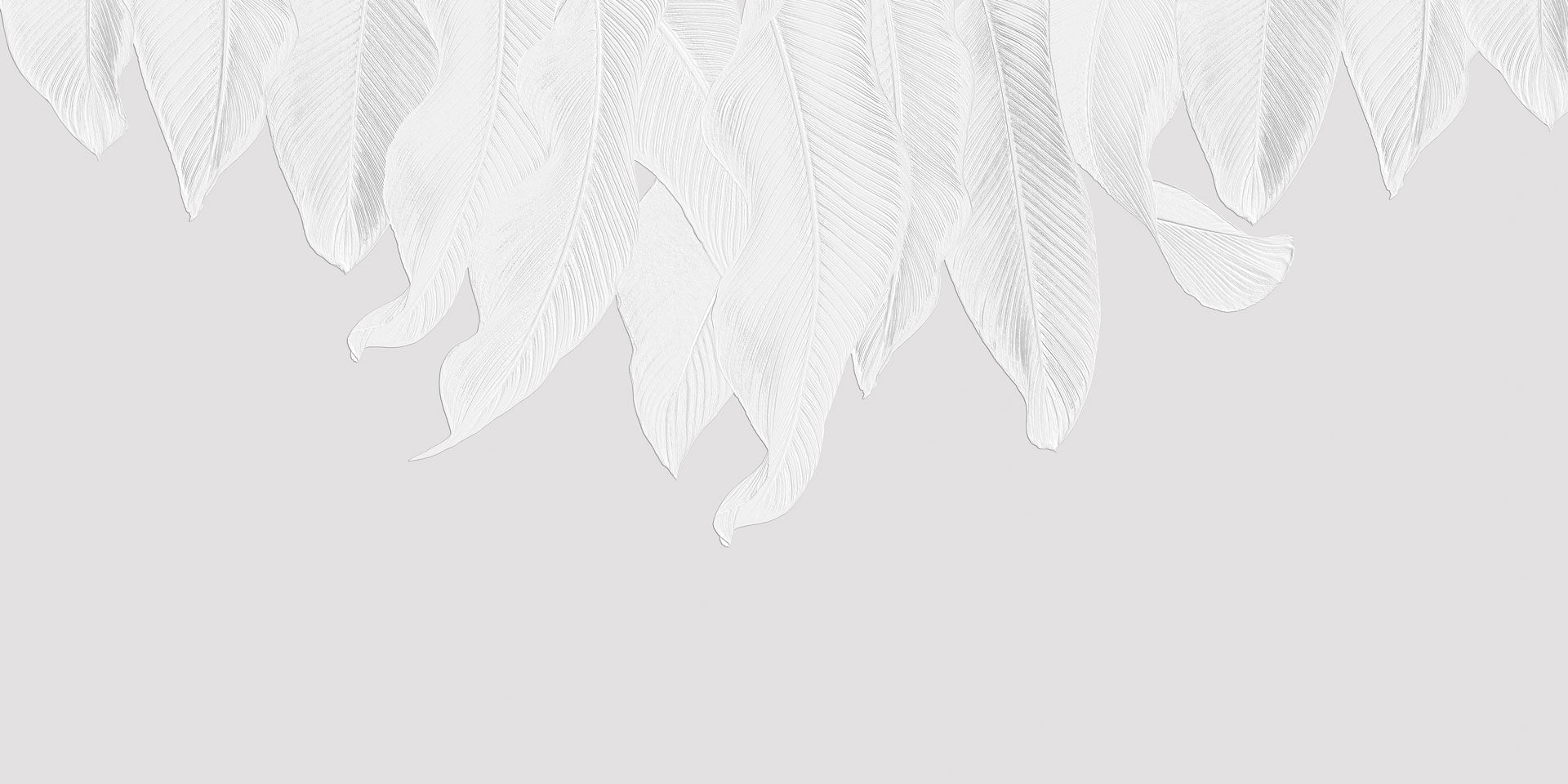 Carta da Parati al MQ White Cascade Rimura Italian Design