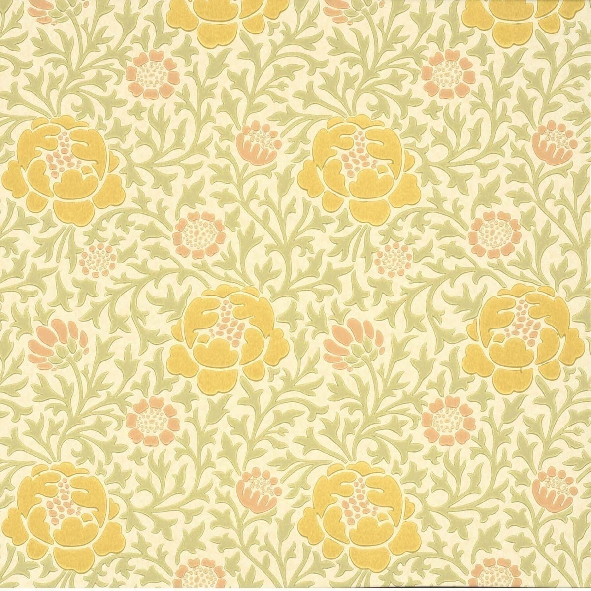 Carta da parati Little Greene Lansdowne Walk - Pollen