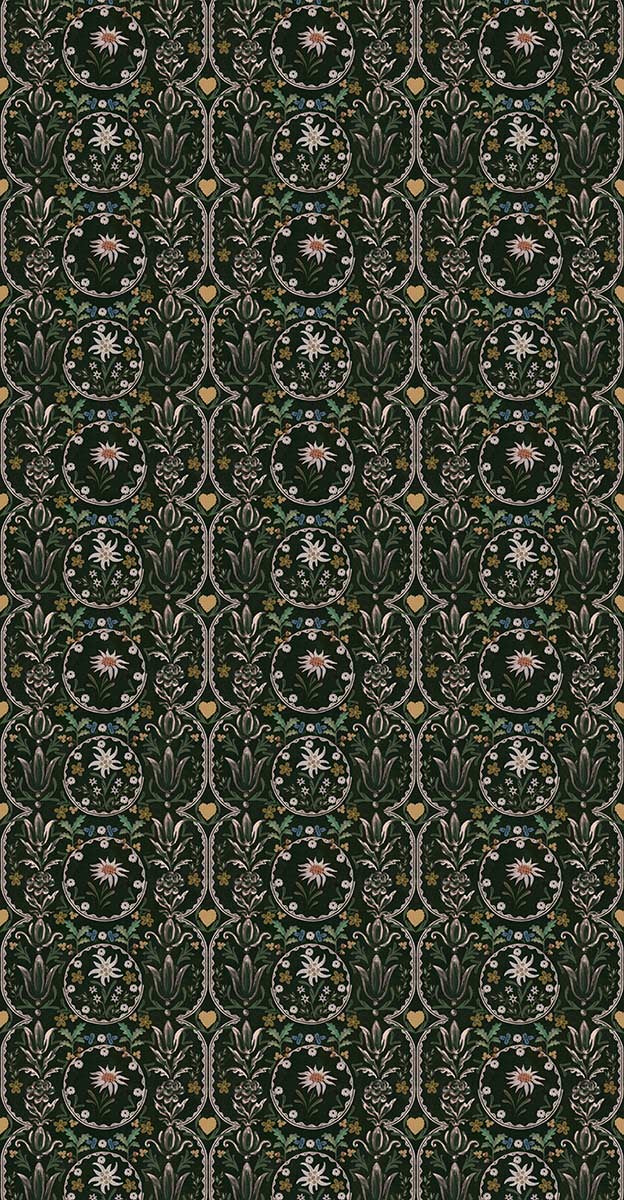 Carta da Parati Tyrol Apres-Ski Mind The Gap Wallpaper EDELWEISS