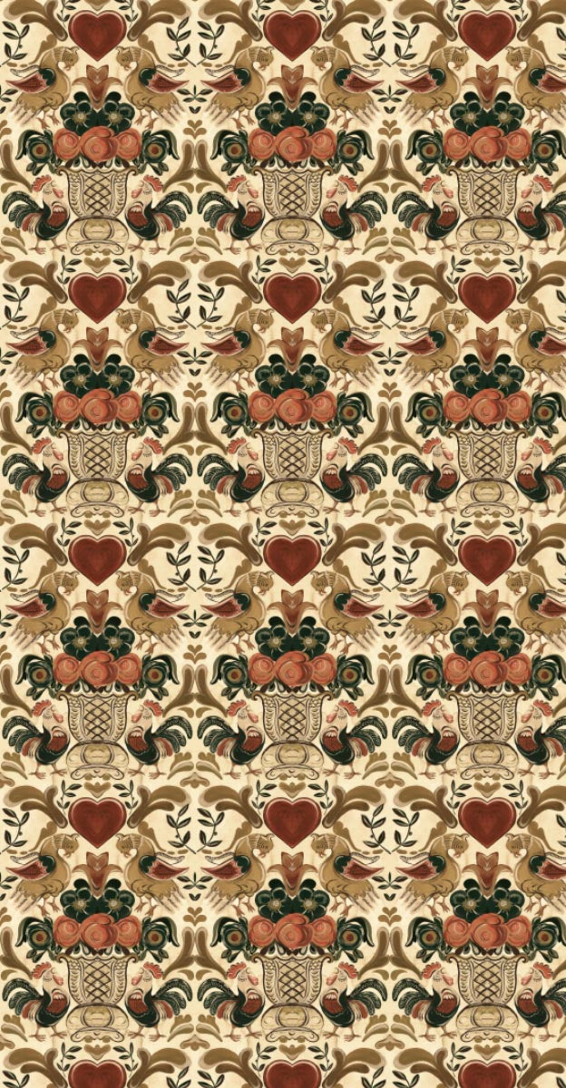 Carta da Parati Tyrol Apres-Ski Mind The Gap Wallpaper GOLDENE HENNE