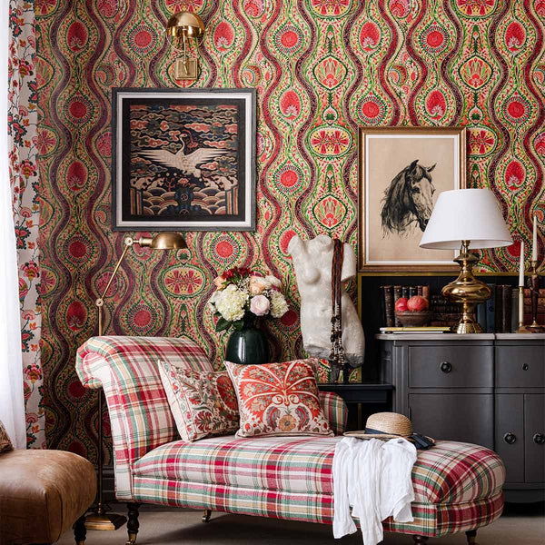 Carta da Parati Woodstock '69  Mind The Gap Wallpaper HIPPIE PAISLEY