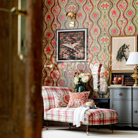 Carta da Parati Woodstock '69  Mind The Gap Wallpaper HIPPIE PAISLEY