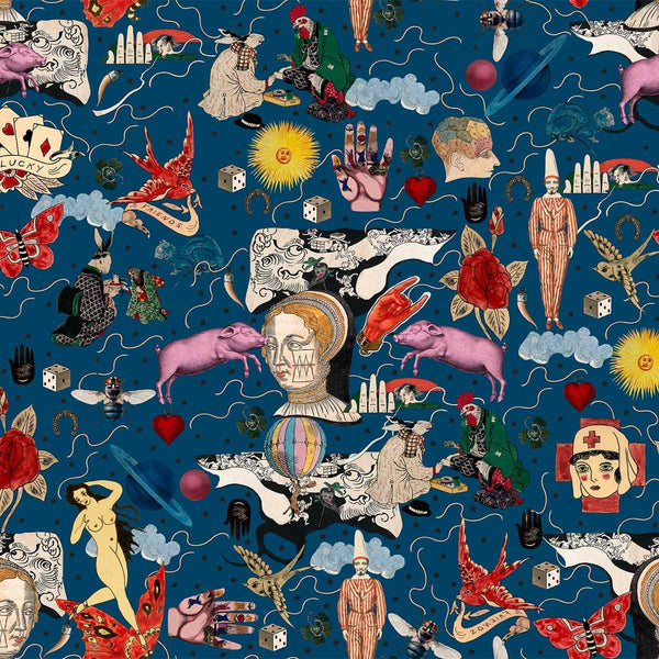 Carta da Parati Woodstock '69  Mind The Gap Wallpaper ILLUSIONARY DAYTIME