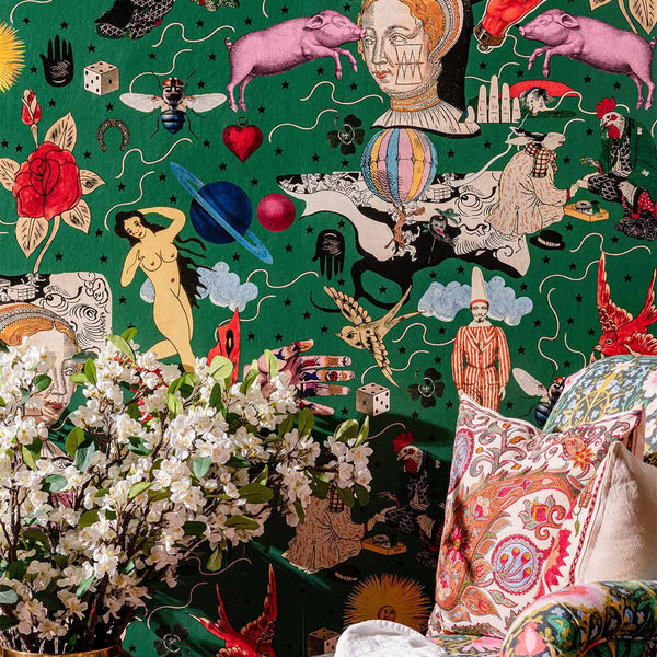 Carta da Parati Woodstock '69  Mind The Gap Wallpaper ILLUSIONARY DAYTIME
