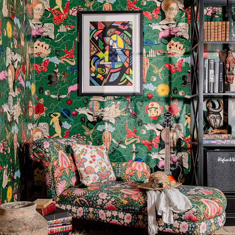 Carta da Parati Woodstock '69  Mind The Gap Wallpaper ILLUSIONARY DAYTIME