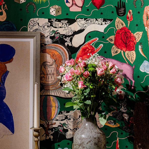 Carta da Parati Woodstock '69  Mind The Gap Wallpaper ILLUSIONARY DAYTIME