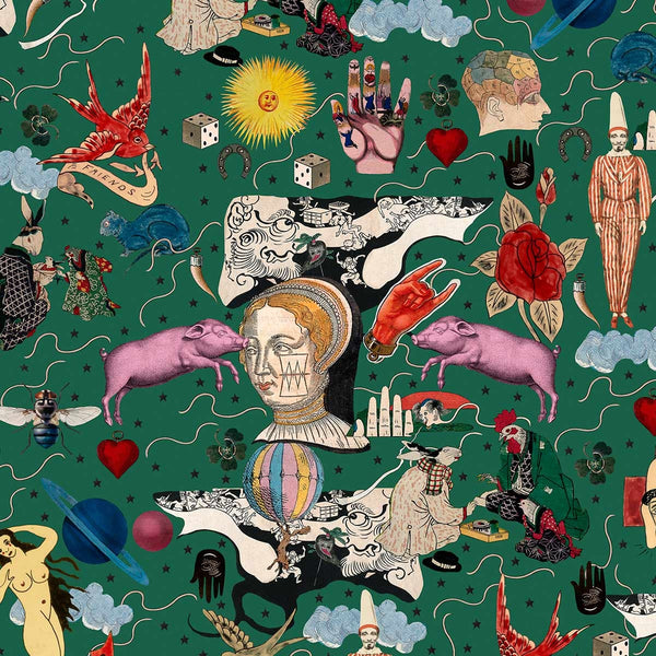 Carta da Parati Woodstock '69  Mind The Gap Wallpaper ILLUSIONARY DAYTIME