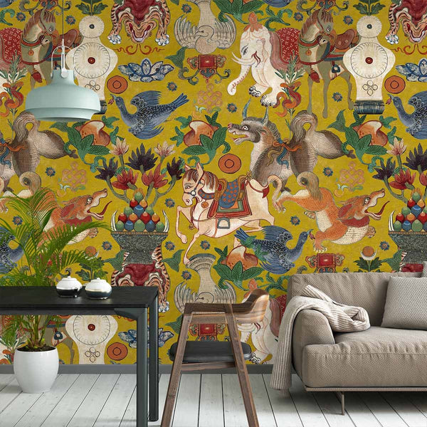 Carta da Parati Woodstock '69  Mind The Gap Wallpaper INCANTATION