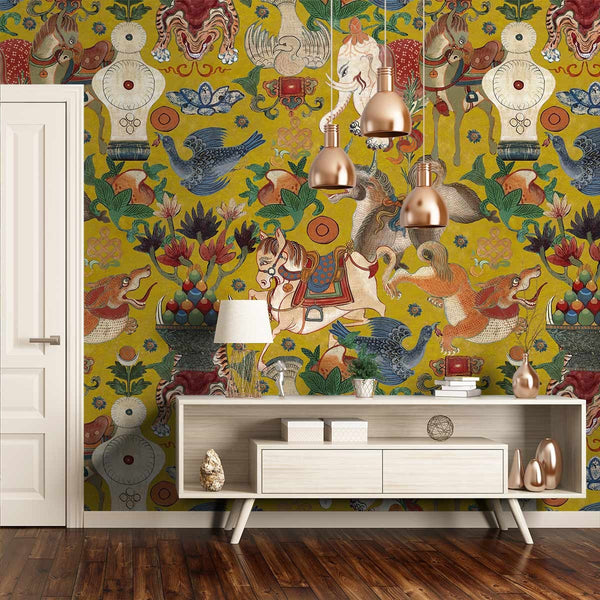 Carta da Parati Woodstock '69  Mind The Gap Wallpaper INCANTATION