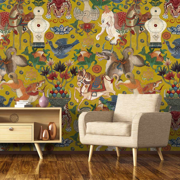 Carta da Parati Woodstock '69  Mind The Gap Wallpaper INCANTATION