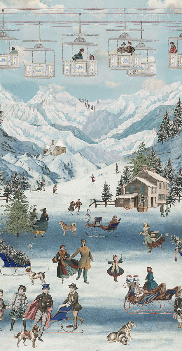 Carta da Parati Tyrol Apres-Ski Mind The Gap Wallpaper KAPRUN