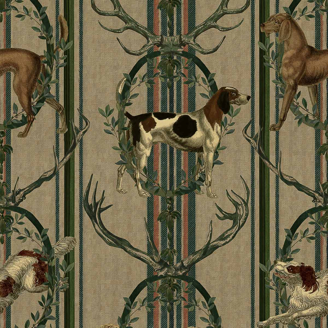 Carta da Parati Tyrol Apres-Ski Mind The Gap Wallpaper MOUNTAIN DOGS