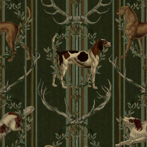 Carta da Parati Tyrol Apres-Ski Mind The Gap Wallpaper MOUNTAIN DOGS