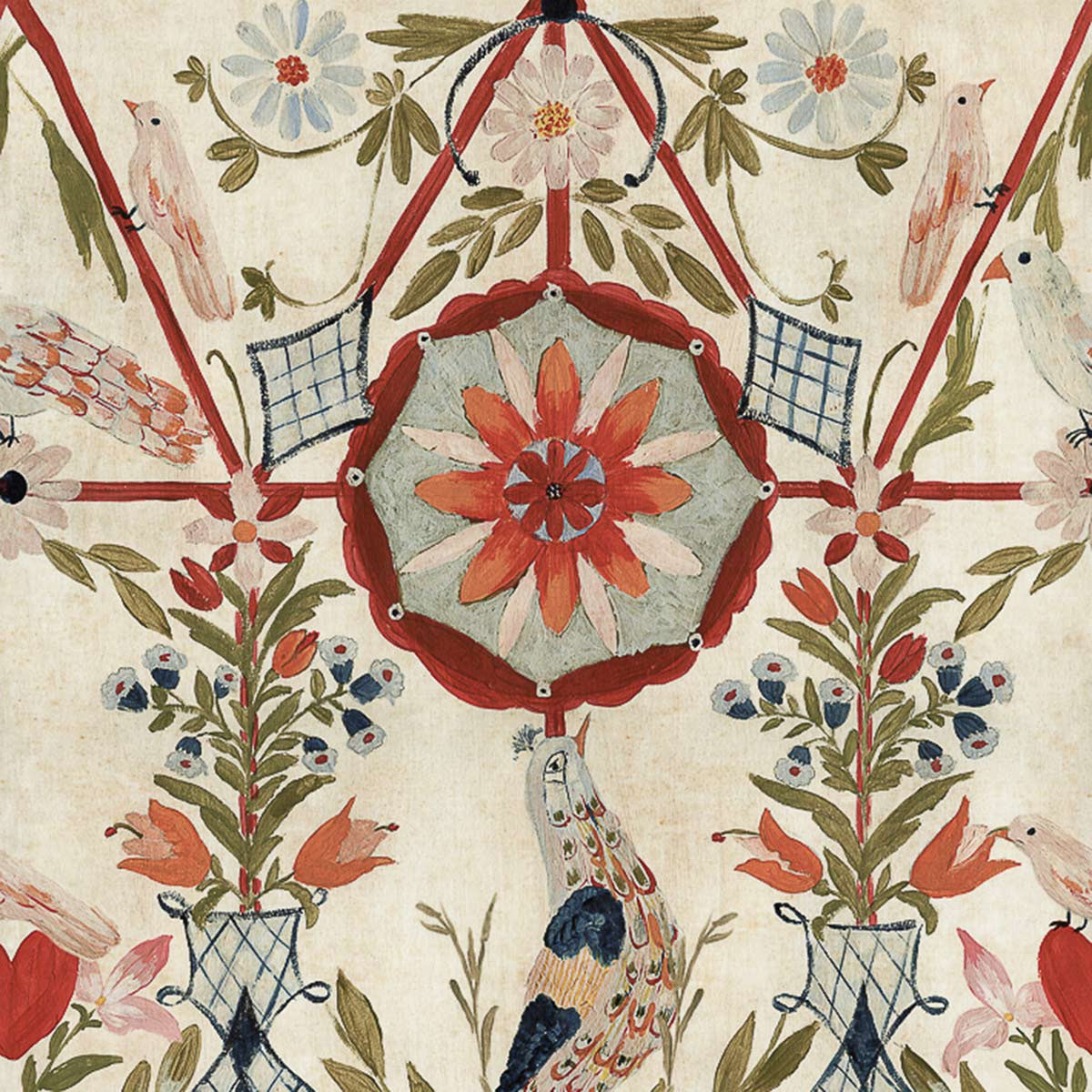 Carta da Parati Tyrol Apres-Ski Mind The Gap Wallpaper THE BIRD HOUSE