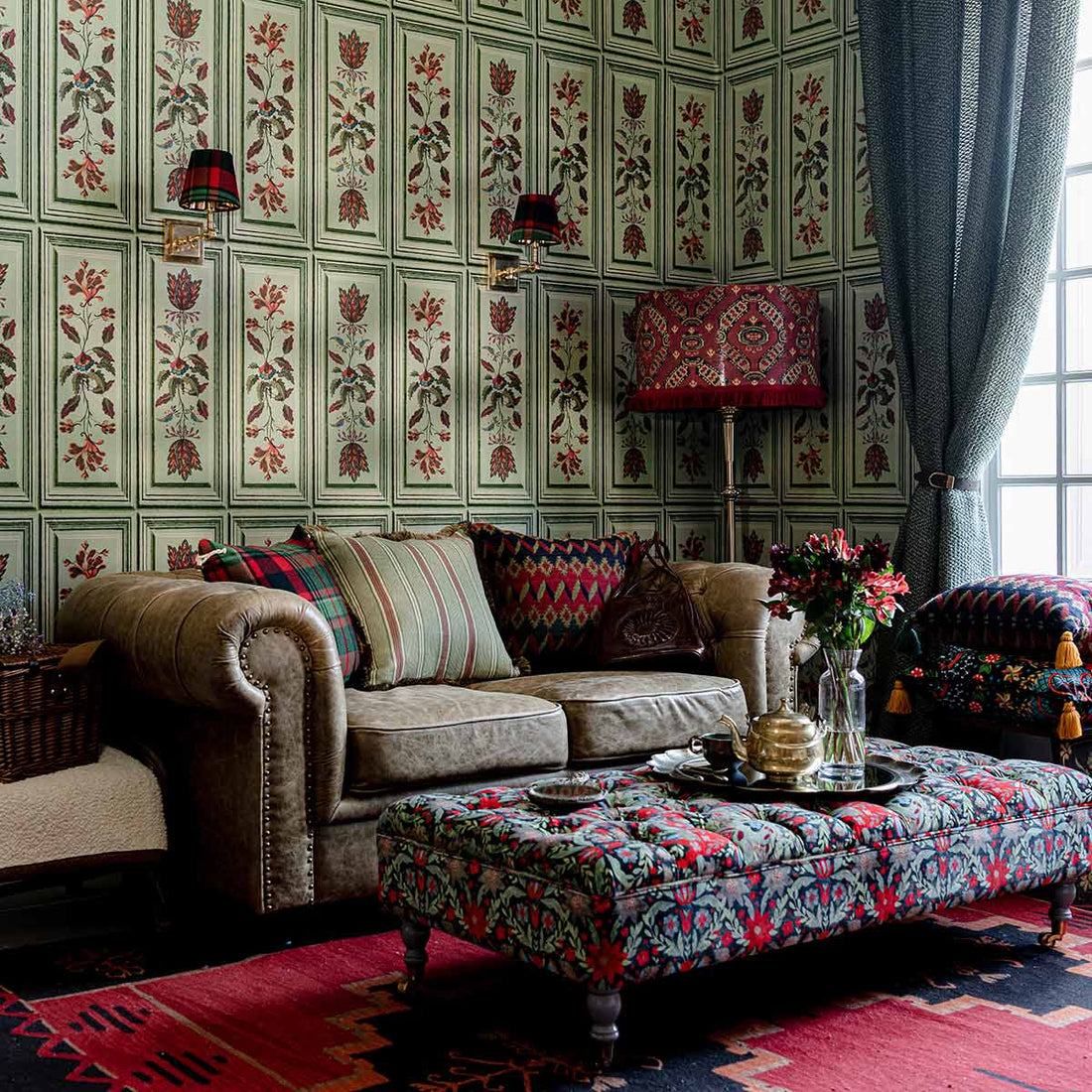 Carta da Parati Tyrol Apres-Ski Mind The Gap Wallpaper TYROLEAN PANEL