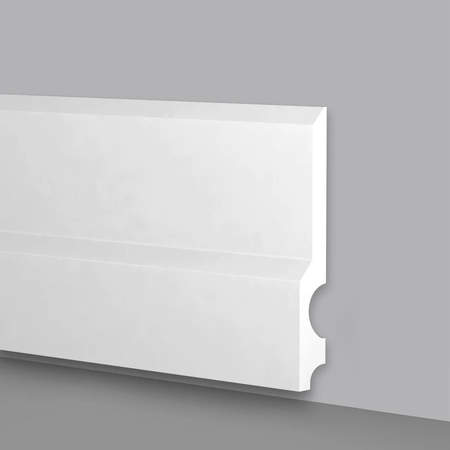 Battiscopa in polimero Ard Italia CF14 misura 2000x18x130 mm