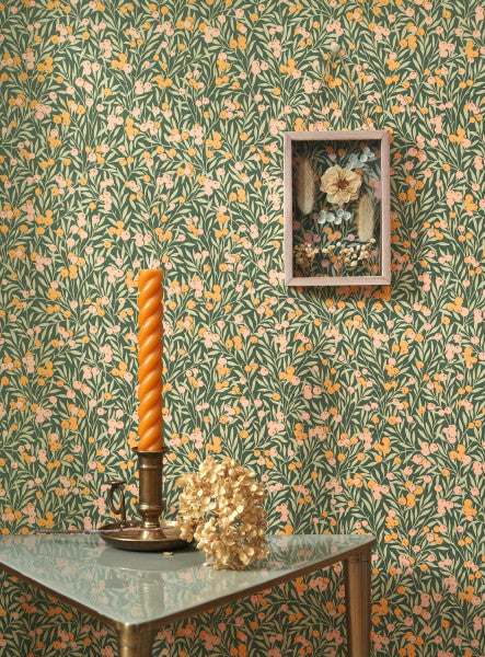 Carta da Parati Flower Market Casadeco Wallpaper