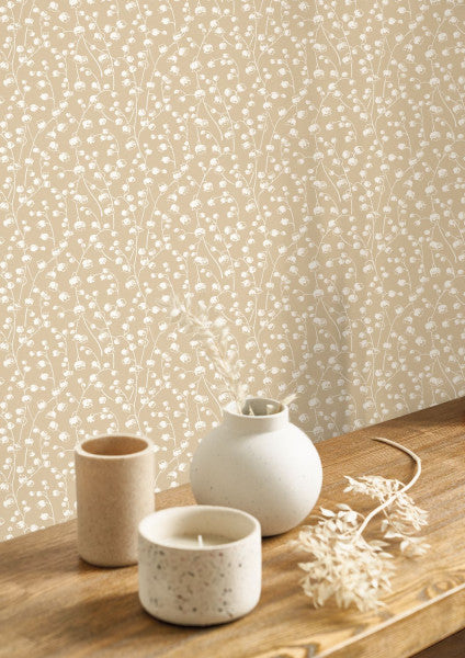 Carta da Parati Flower Market Casadeco Wallpaper