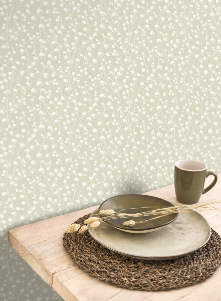 Carta da Parati Flower Market Casadeco Wallpaper