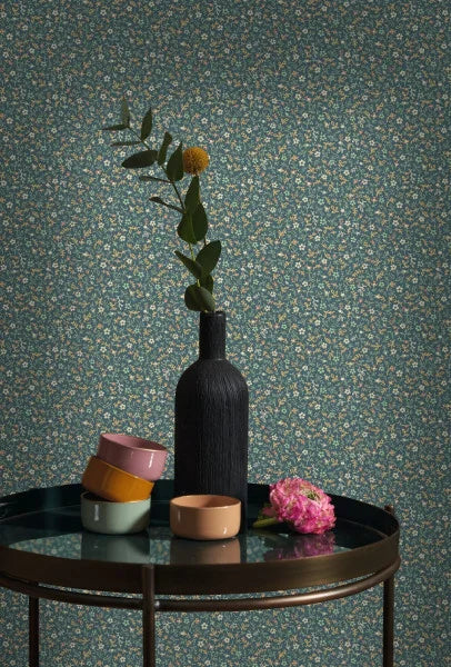 Carta da Parati Flower Market Casadeco Wallpaper