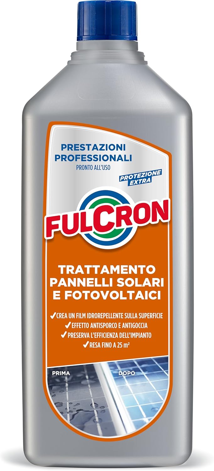 Fulcron Trattamento Pannelli Solari e Fotovoltaici 1 L.