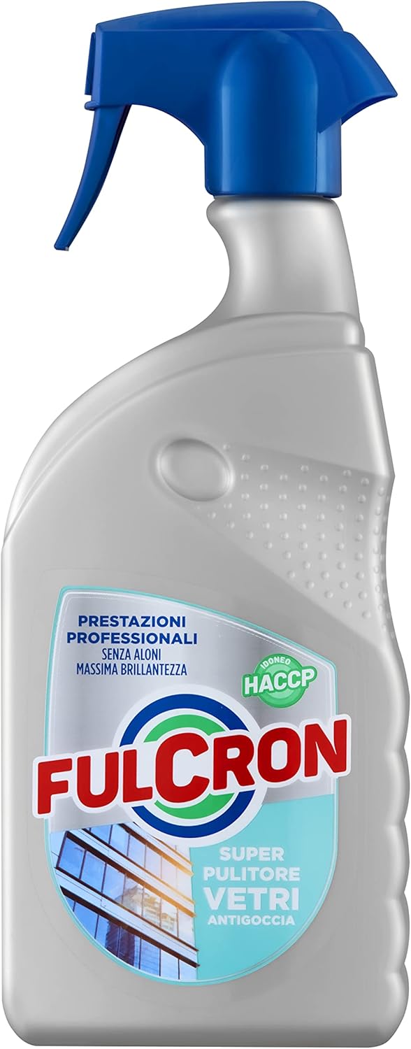 Fulcron Super Pulitore Vetri Antigoccia 750 ml.
