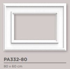 Pannello per Boiserie in polimero  Ard Italia  misura 80x60 cm PA332-80