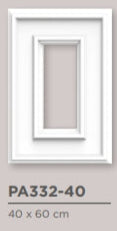 Pannello per Boiserie in polimero  Ard Italia  misura 40x60 cm PA332-40