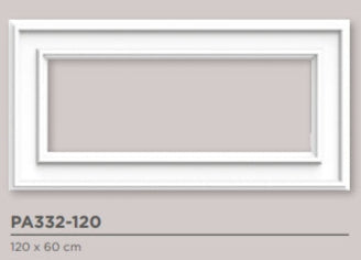Pannello per Boiserie in polimero Ard Italia  misura 120x60 cm PA332-120