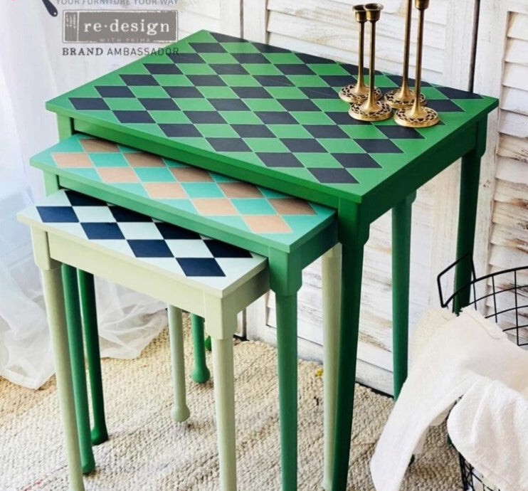 Decor Transfer Re-Design Gold Harlequin mis. 61 X 89 CM