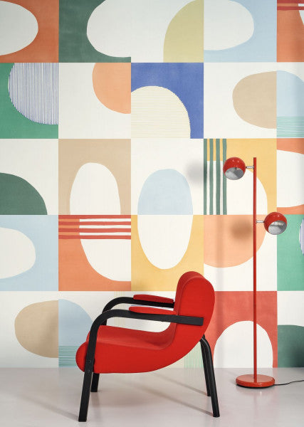 Carta da Parati Milano Sixties Casadeco Wallpaper