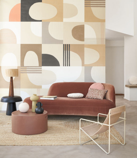 Carta da Parati Milano Sixties Casadeco Wallpaper