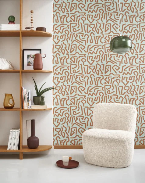 Carta da Parati Milano Sixties Casadeco Wallpaper
