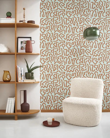 Carta da Parati Milano Sixties Casadeco Wallpaper