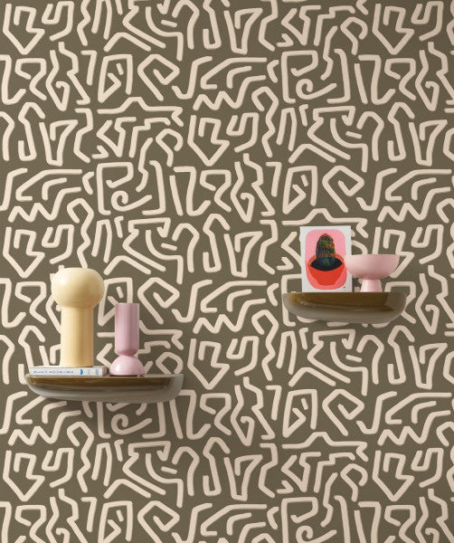 Carta da Parati Milano Sixties Casadeco Wallpaper