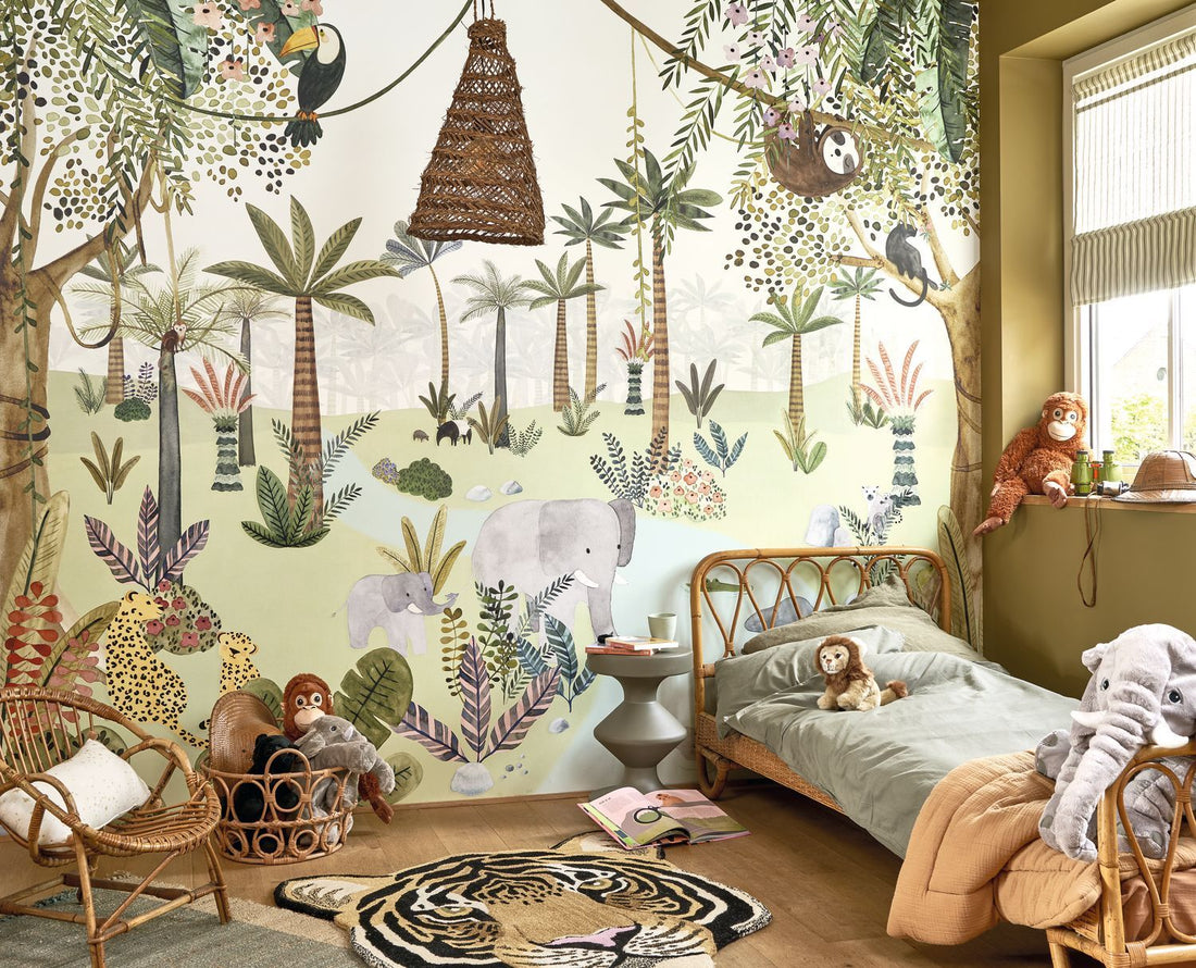Poster Carta da Parati Once Upon A Time 2 cod. 200697507 Casadeco Wallpaper mis. 300 cm x 250 cm